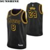 Los Angeles Lakers Kobe Bryant Nike Black City Edition Jersey 1 Jersey