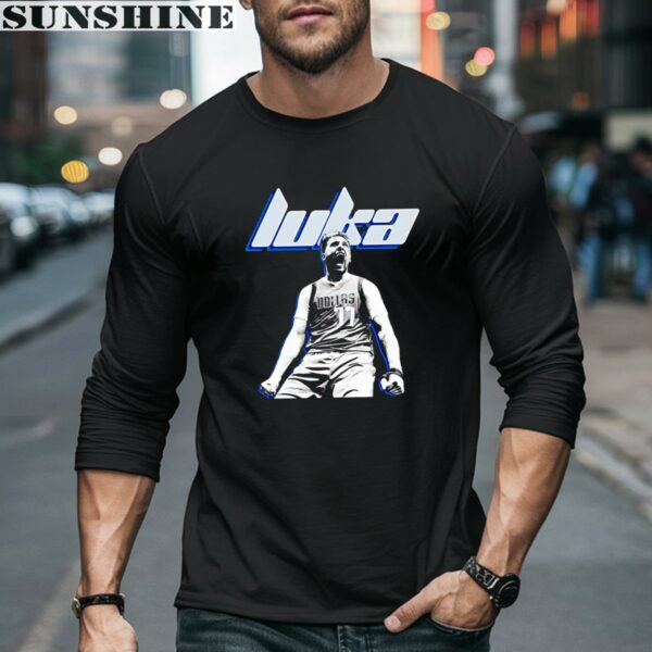 Luka Doncic 77 Basketball Dallas Mavericks Shirt 5 long sleeve shirt