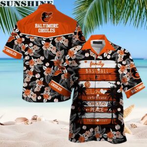 MLB Baltimore Orioles Hawaiian Shirt Family Baseball Homerun Love Team Spirit 2 hawaiian shirt