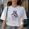 MLB Baseball Snoopy And Friend Yankees Shirt 1 women shirt