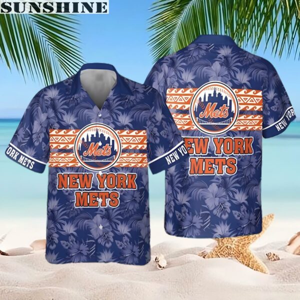 MLB NY Mets Baseball Hawaiian Shirt Gift For Fans 2 hawaiian shirt