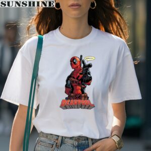 Marvel Deadpool Hey You Mens Shirt 1 women shirt