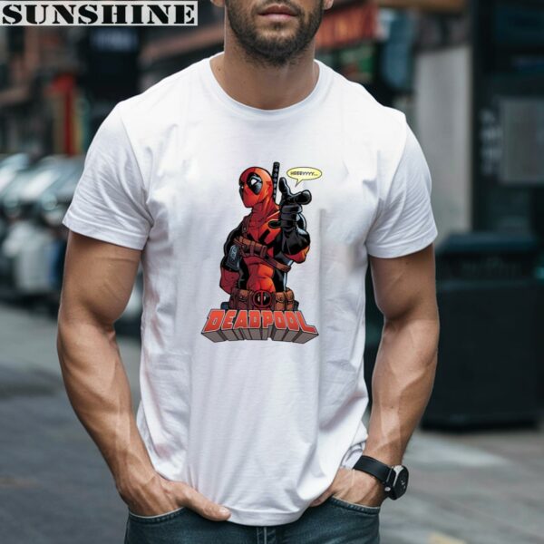 Marvel Deadpool Hey You Men's Shirt