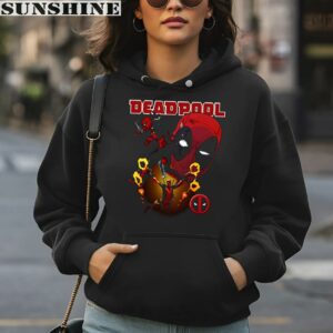 Marvel Dealpool Collage 2 Mens Black Shirt 4 hoodie