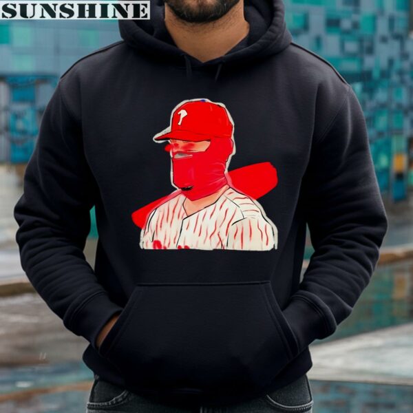 Mask Baseball MLB Player Philadelphia Phillies Shirt 4 hoodie