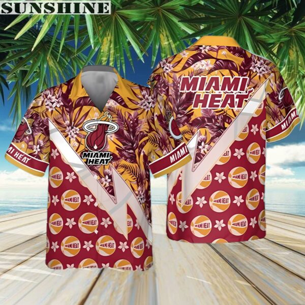 Miami Heat Tropical Basketball Hawaiian Shirt 3 Aloha shirt