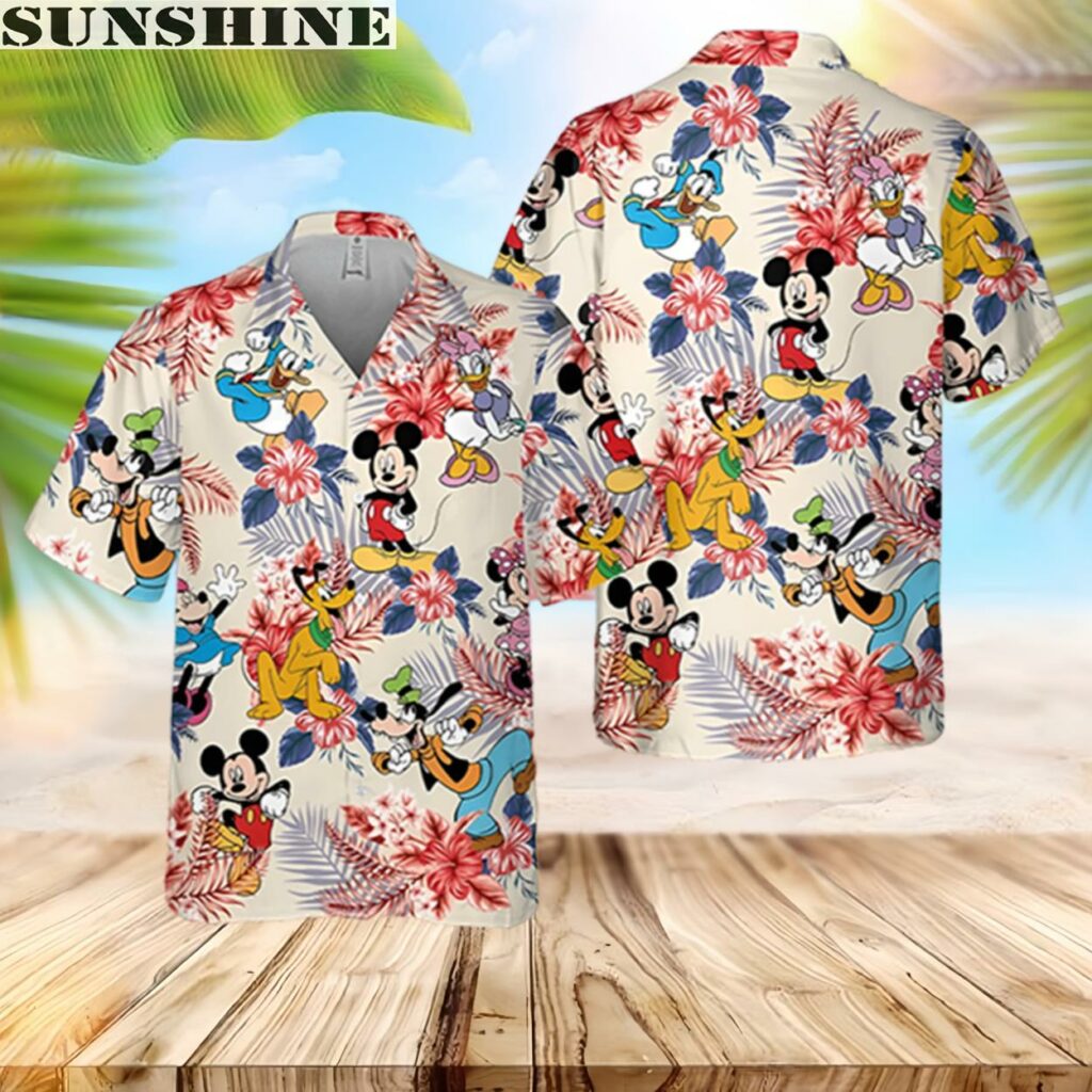 Mickey And Friends 4th Of July  Hawaiian Shirt