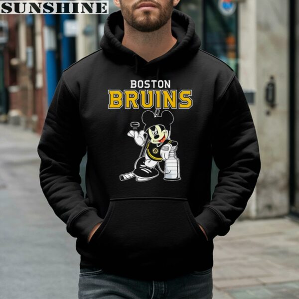 Mickey Boston Bruins With The Stanley Cup Hockey NHL Shirt 4 hoodie