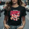 Mickey Donald Duck And Goofy Football Team 2024 Arizona Cardinals Shirt 2 women shirt