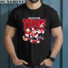 Mickey Donald Duck And Goofy Football Team 2024 Houston Texans Shirt
