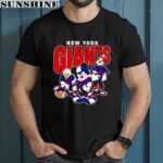 Mickey Donald Duck And Goofy Football Team 2024 New York Giants Shirt