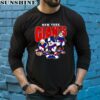 Mickey Donald Duck And Goofy Football Team 2024 New York Giants Shirt 5 long sleeve