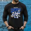 Mickey Donald Duck And Goofy Football Team Dallas Cowboys Shirt 5 long sleeve