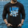 Mickey Donald Duck And Goofy Football Team Detroit Lions Shirt 5 long sleeve