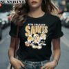 Mickey Donald Duck And Goofy Football Team New Orleans Saints Shirt 2 women shirt