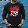 Mickey Donald Duck And Goofy Football Team San Francisco 49ers Shirt 5 long sleeve