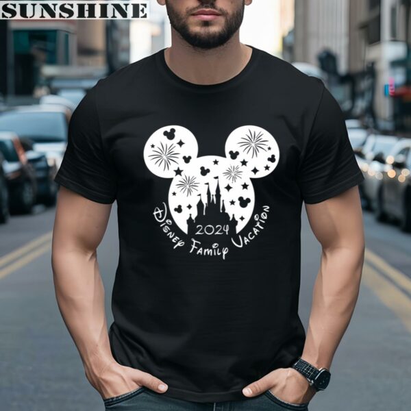 Mickey Fireworks Disney Family Shirt Vacation Gift 2 men shirt