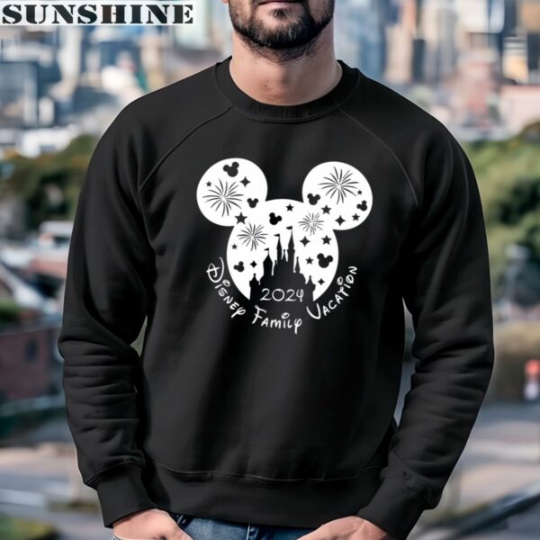 Mickey Fireworks Disney Family Shirt Vacation Gift 3 sweatshirt