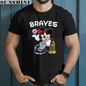 Mickey Mouse Atlanta Braves World Series Champions Cup Shirt 1 men shirt