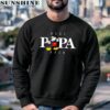 Mickey Mouse Best Papa Ever Fathers Day Shirt 3 sweatshirt