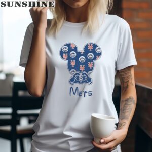 Mickey Mouse I Love New York Mets Shirt 2 women shirt