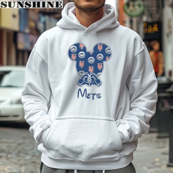 Mickey Mouse I Love New York Mets Shirt 4 hoodie