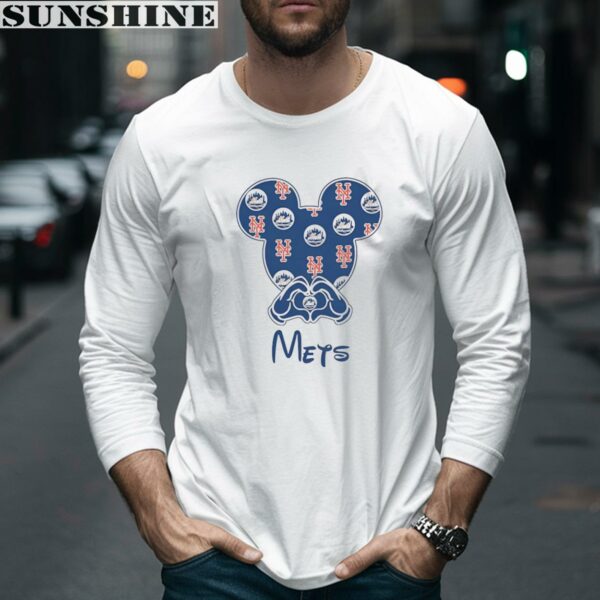 Mickey Mouse I Love New York Mets Shirt 5 long sleeve shirt