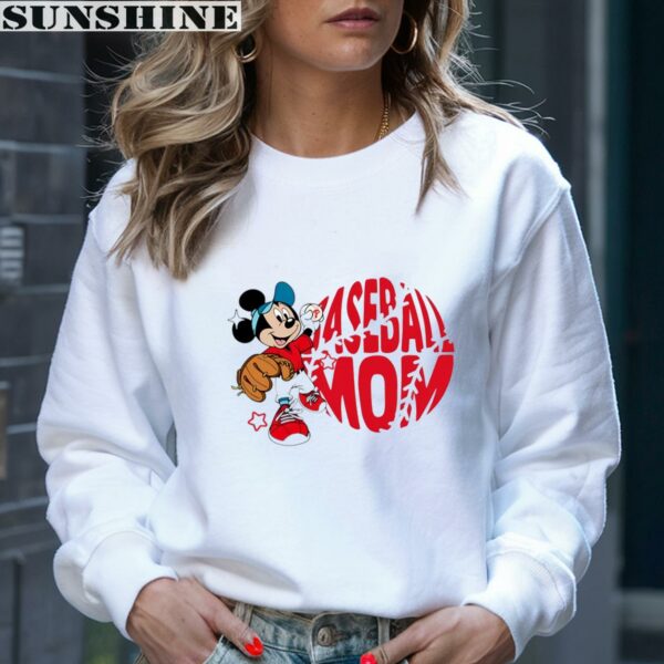 Mickey Mouse Philadelphia Phillies Baseball Mom Shirt 4 sweatshirt
