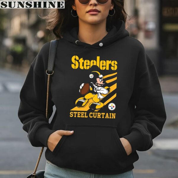 Mickey Mouse Steel Curtain Slogan Pittsburgh Steelers Shirt 4 hoodie