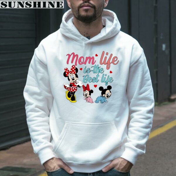 Minne Mom Life Is The Best Life Disney Mama Shirt 3 hoodie