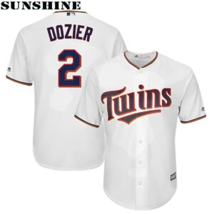 Minnesota Twins Brian Dozier Majestic Home Cool Base Replica Player Jersey Mens 1 Jersey