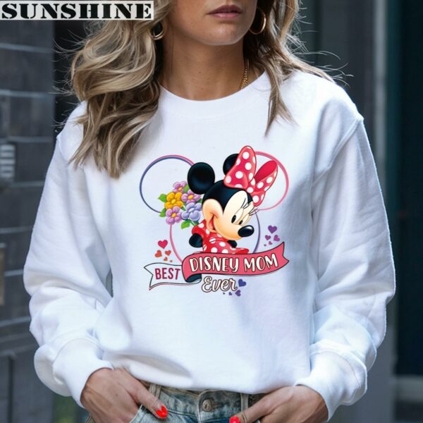 Minnie Mouse Best Disney Mom Ever Shirt 4 sweatshirt