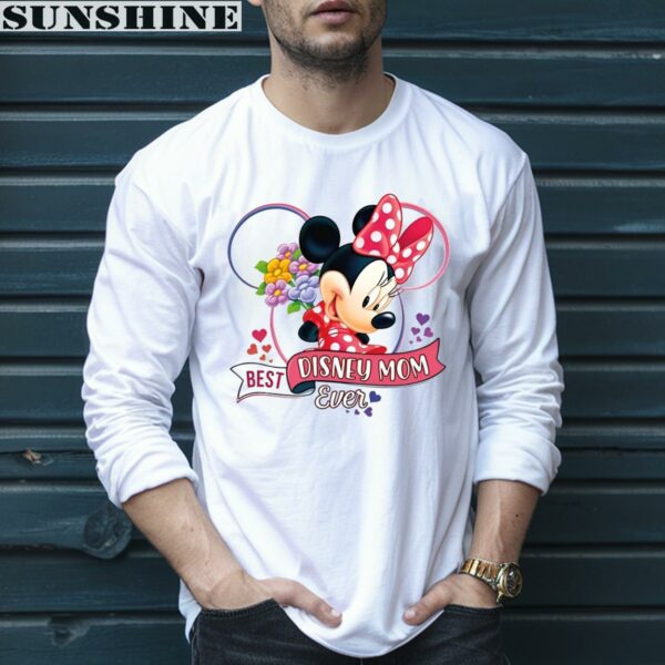Minnie Mouse Best Disney Mom Ever Shirt 5 long sleeve shirt