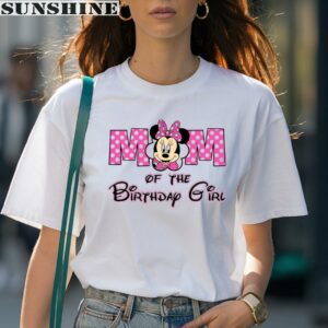 Minnie Mouse Mom Birthday Shirt 1 women shirt