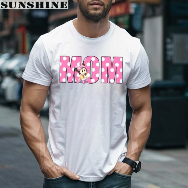 Minnie Mouse Mom Shirt Happy Mothers Day 2 men shirt