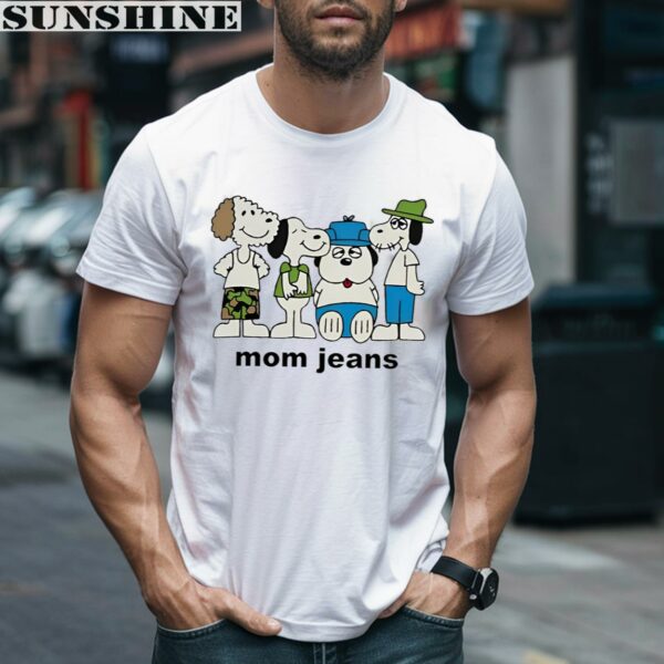 Mom Jeans Snoopy With Friends Shirt 2 men shirt