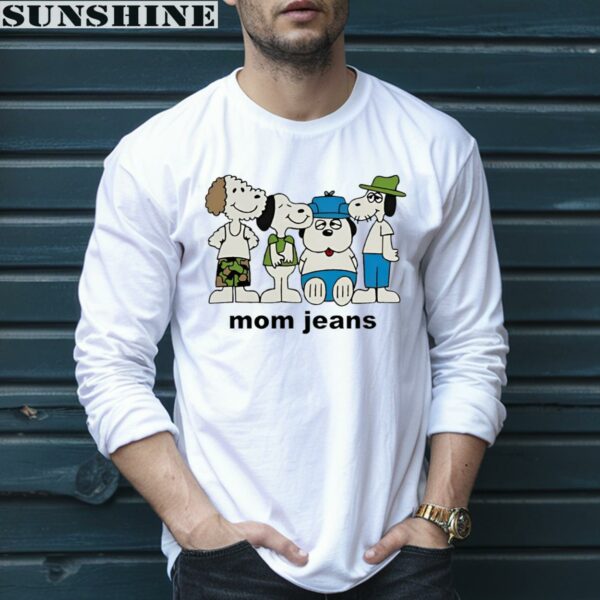 Mom Jeans Snoopy With Friends Shirt 5 long sleeve shirt
