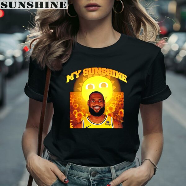 My Sunshine Los Angeles Lakers Lebron James Shirt 2 women shirt