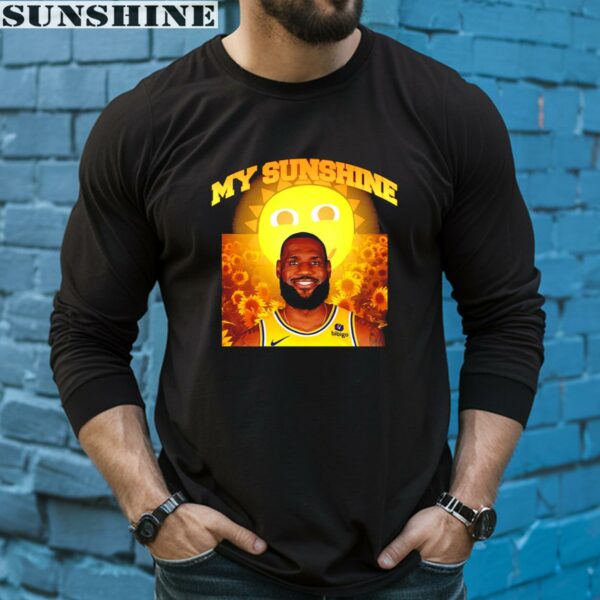 My Sunshine Los Angeles Lakers Lebron James Shirt 5 long sleeve