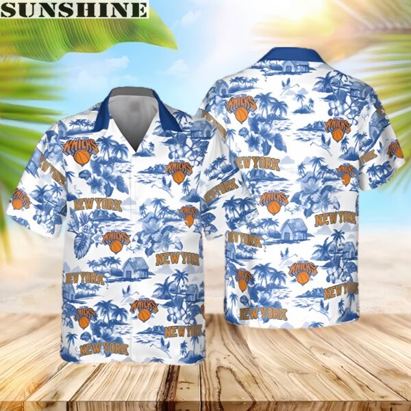 NBA New York Knicks Hawaiian Shirt Special Floral Island