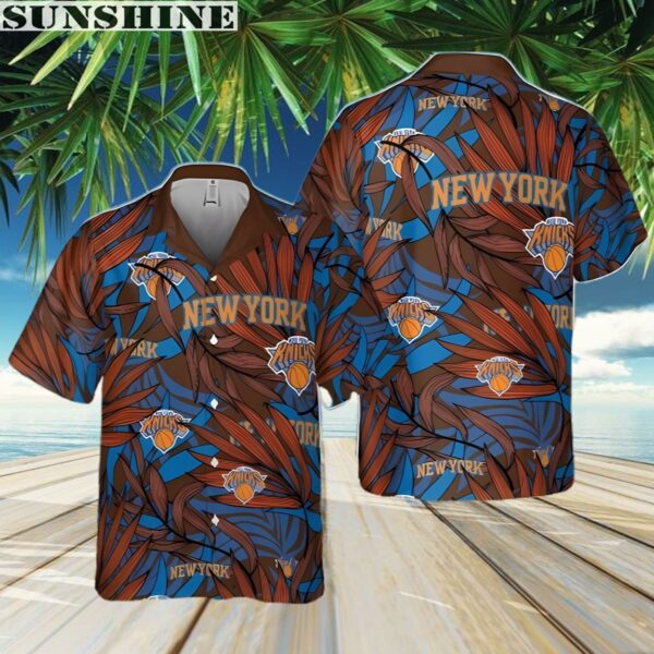 NBA New York Knicks Hawaiian Shirt Tropical Summer Gift 3 Aloha shirt