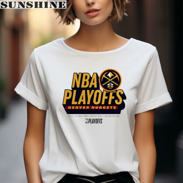NBA Playoffs Denver Nuggets Shirt 2 women shirt