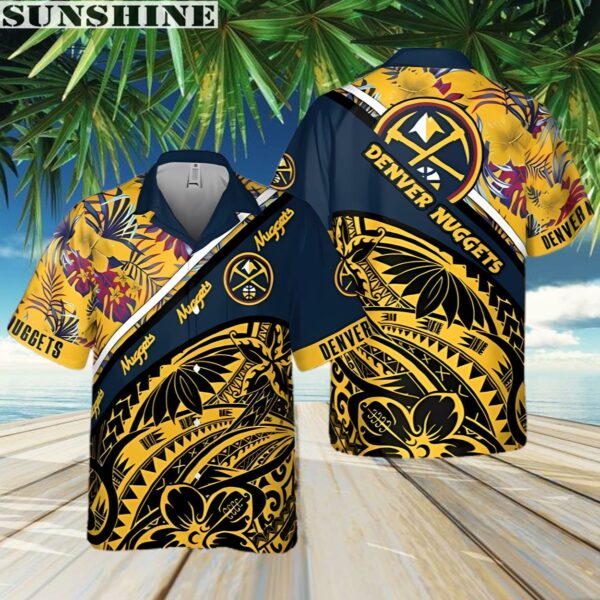 NBA Tropical Denver Nuggets Hawaiian Shirt 3 Aloha shirt