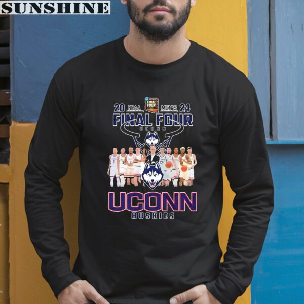 NCAA Mens 24 Uconn Huskies Final Four Shirt 5 long sleeve shirt