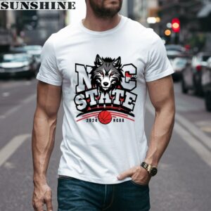 NCAA Team Mascot Basketball NC State Shirt