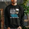 NFL I Just Want To Drink Beer And Watch My Carolina Panthers Shirt 3 sweatshirt