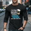 NFL I Just Want To Drink Beer And Watch My Carolina Panthers Shirt 5 long sleeve shirt