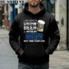 NFL I Just Want To Drink Beer And Watch My Indianapolis Colts Shirt 4 hoodie