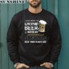 NFL I Just Want To Drink Beer And Watch My Jacksonville Jaguars Shirt 3 sweatshirt