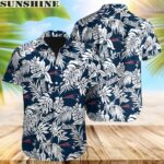 NFL New England Patriots Hawaiian Shirt Tropical Leafs Summer